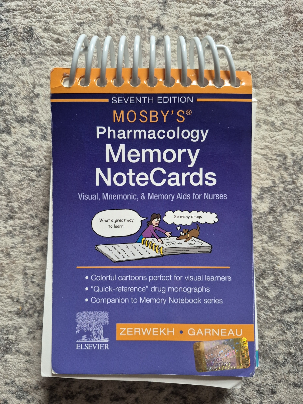 Mosbys Pharmacology Memory Notecards